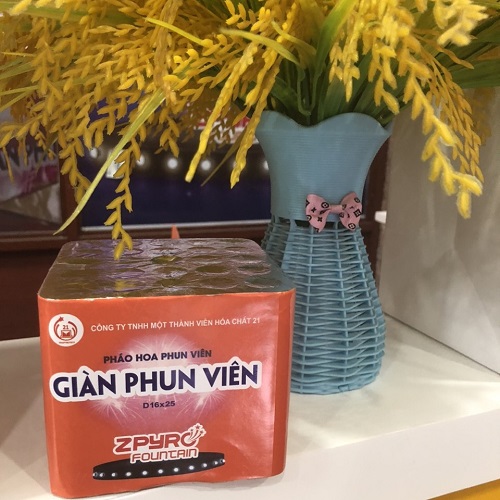 Giàn phun viên đặc biệt 25 VIP 2023