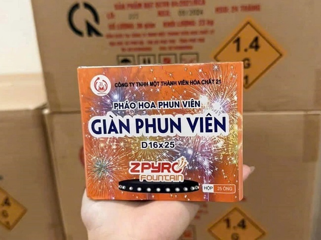 Pháo hoa Z121