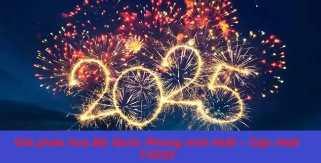 Giá pháo hoa bộ quốc phòng mới nhất