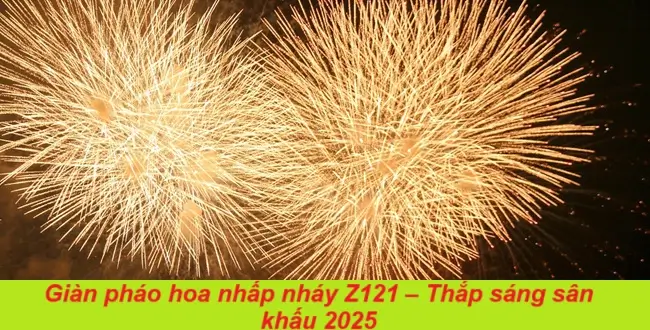 Giàn pháo hoa nhấp nháy Z121