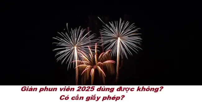 Giàn phun viên 2025 dùng được không