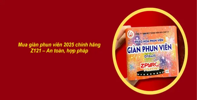 Mua giàn phun viên 2025 chính hãng Z121