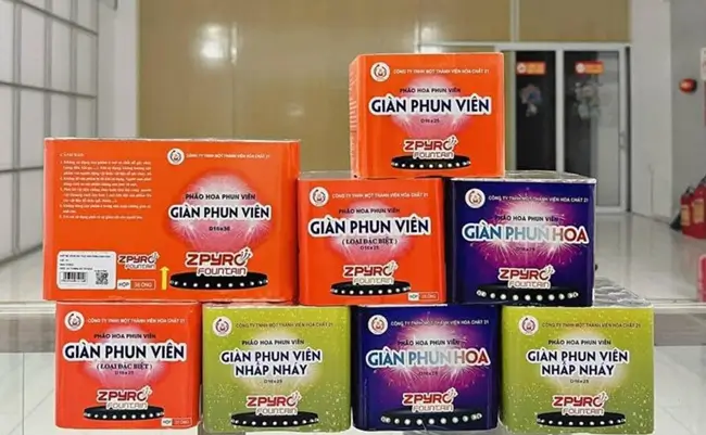 Pháo hoa hợp pháp là gì